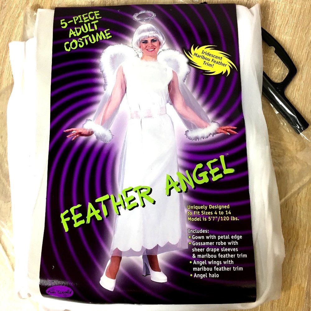Angel Costume for Christmas Fun World NWT NOS